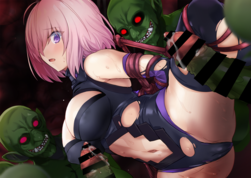 (同人CG集) [hex_D] 2023 10 月 2 , ゴブリン孕マシュ (2CG)
