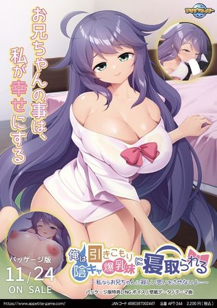 (Game CG) [アパタイト] 俺は引きこもり陰キャ爆乳妹に寝取られる ～私ならお兄ちゃんに寂しい思いをさせないよ…～