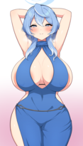 (同人CG集) [ダイヤモンドの気取り屋(まりお, 狭間レヴィ)] ブルーアーカイブイラスト, ユリシアちゃん潜入任務, アコちゃん押しつぶしセックス♡,.. (4CG)