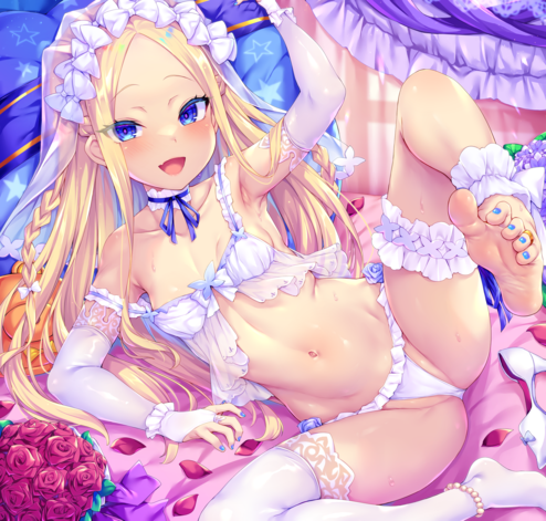 (同人CG集) [とらいし666] アビーちゃんウェディングビキニ